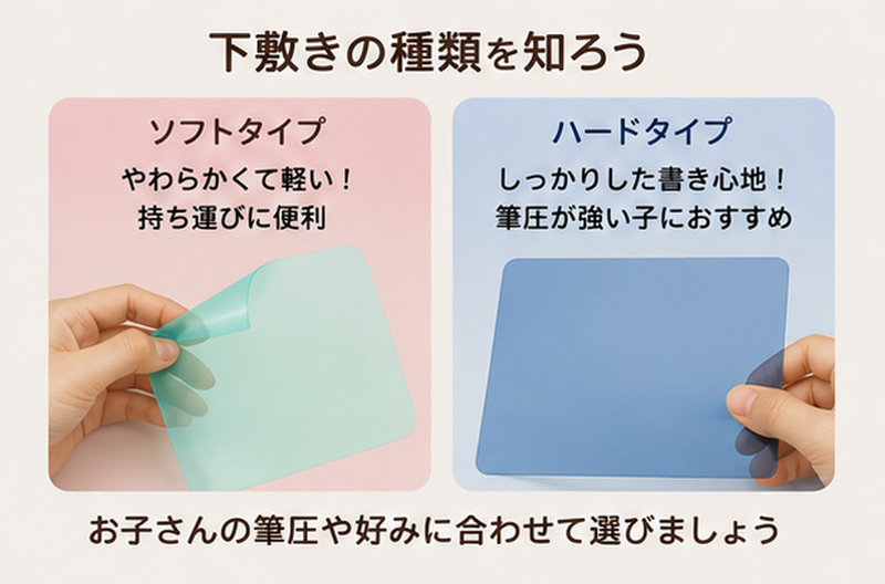 ソフトタイプとハードタイプ